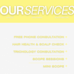 New & Updated Trichology Services